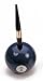 Sports : Heiku Sport "Original Billardkugel mit Kugelschreiber", Durchmesser: 57,2mm