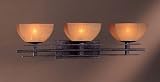 Minka Lavery Lights 6273-357 3LT Bathroom Lighting - Iron Oxide Lineage Contemporary Indoor Light