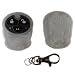 Replacement Case for Omega R&D #433 K9-Mundial-3 Keyless Entry/Alarm Remote (FCC ID: L2M433)