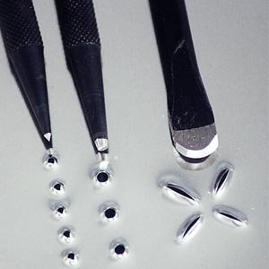 Tin Punching Tools Set of 3 by 