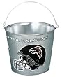 Atlanta Falcons Metal 5 Quart Pail - Football Sports Merchandise