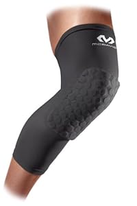 McDavid Sports Medicine 6446 Hex Leg Sleeve (Medium, Charcoal)