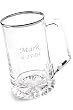 Engraved 25 oz. Silver Rimmed Sports Mug - Free Engraving