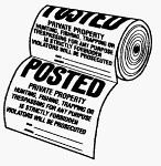 100CT12x12 PropertySign