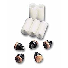 10 Ferrulen f�r Plastikschraubleder, 12mm.