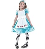 Costume da Alice nel Paese delle Meraviglie per bambina età 3-5