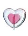 HEART 2-TONE PINK COLOR LOLLIPOPS