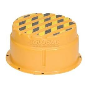 Buy 1 Step Round Platform 26 Dia X 12 H Yellow by Global Industrial now!
