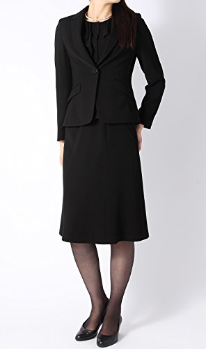 (ヨウフクノアオヤマ)洋服の青山 (ミス ジュンコ)Miss JUNKO オールシーズン用 【テーラーカラー】4点セットフォーマルスーツ J1453404