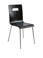 Evergreen House Set Silla 4 Uds. Negro