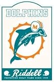 Miami Dolphins Nostalgic Metal Sign