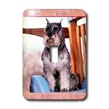 Dogs Schnauzer - Schnauzer - Light Switch Covers - single toggle switch