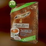Café Négril - Café Monte Cristi Pack de 10 Pochons de 40 dosettes souples 100% Arabica