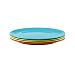 Kitchen & Housewares : Ciroa Miniamo Brights Set of 4 Assorted Coloured 20.5cm Melamine Plates in a Acetate Pack