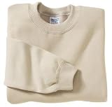 NEW Gildan Ultra Cotton - Crewneck Sweatshirt Sand-M
