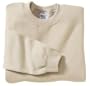 NEW Gildan Ultra Cotton - Crewneck Sweatshirt Sand-M