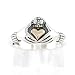 Irish Friendship & Love Claddagh Ring in Sterling Silver & 14kt Gold in size 5, 6, 7, 8, 9 and 10, #8486