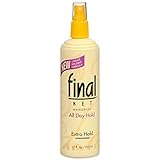 Final Net Unscented All Day Hold Hairspray, Extra Hold 12 fl oz (355 ml)