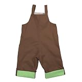 i Play Heavy Duty Overalls, Brown, 3T-4T