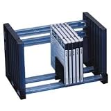 CCS55300 - CD Rack, 20 CD/DVD Capacity, 10x6-1/2x6-1/4, Black
