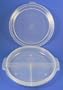 Four Multi Color Portions 2 Go & Store Plates & Portion Control Manual