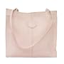 Leather Market Tote Bags - Medium - Pastel Pink (Pastel Pink) (12"H x 13"W x 4"D)
