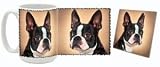 Boston Terrier Mug and Coaster Combo (Style 2)