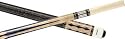 Lucasi L-2004NB - Lucasi Natural Stain Blue Marble Inlays Pool Cue Stick