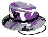 Purple Camouflage Jungle Hat