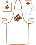 Baltimore Orioles Grilling Apron Set - Baseball Sports Merchandise