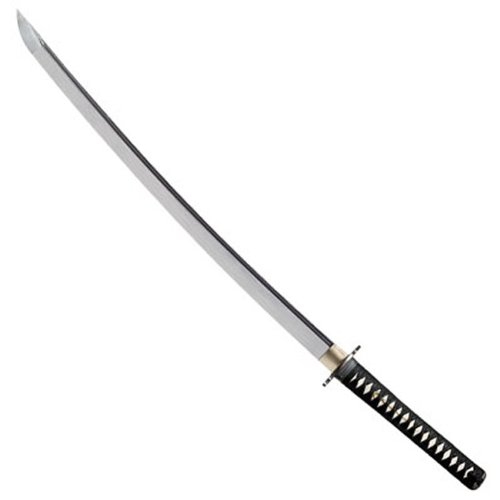Cold Steel Katana, Ray Skin Handle, Wood Scabbard