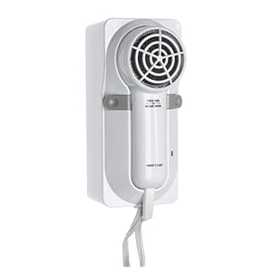 Jerdon 1600W Wall Mount Hair Dryer