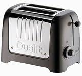 Dualit 25375 Lite 2-Slice Toaster, Soft Touch Black