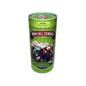 Bowling Zombies Wooden Novelty Game