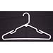 Notched Hangers Set of 36 (White) (16 3/4 in.W)