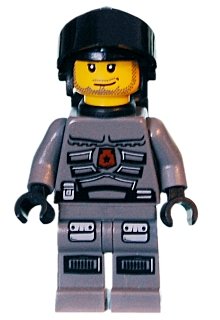 Officer (#5) - LEGO Space Police Minifig