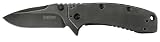 Kershaw 1556BW Cryo II Folding Knife with Blackwash SpeedSafe