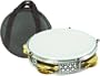CasaPercussion Tunable Tambourine, 9", w/mother-of-pearl Inlay