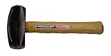 Vaughan HD3 3-Pound SuperSteel Hand Drilling Hammer, Flame Treated Hickory Handle, 10 1/4-Inch Long.