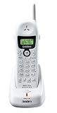 Uniden EXI976 900 MHz Analog Cordless Phone with Caller ID (White)