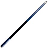 NEW Blue Marble Graphite 2 Piece Pool Cue with Case by TGT (Billiards)