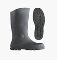 BLACK DUNLOP WELLINGTON BOOTS WELLIES STEEL TOE SAFETY