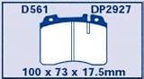 EBC Brake DP2927 Front Premium Organic Pads