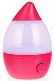 Humidificateur d'Air - Lumineux - Débit Réglable - Couleur Fushia