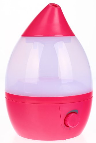Humidificateur d'Air - Lumineux - Débit Réglable - Couleur Fushia