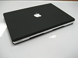 DSI MacBook Rubber coating Cover Case Black, 13.3"