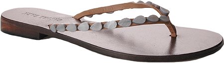 Casual Barn Women's Mother of Pearl Flip Flops