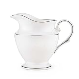 Lenox Floral Veil Bone China Platinum Banded Creamer