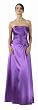 #5632 - BEST SELLER - Perfect formal cocktail evening dress for any formal occasion. Full Length Span Charmeuse Dress