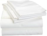 Low Price on Hotel Diamond 6-Piece 500-Thread Count Solid Egyptian Cotton Queen Sheet Set, White